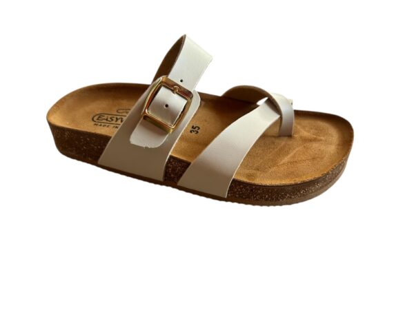 Ciabatta infradito stile birkenstock colore Beige