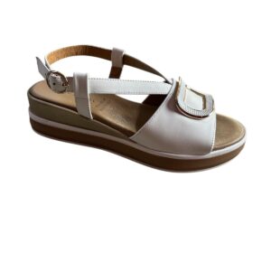 Sandalo linea comfort bianco