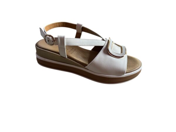 Sandalo linea comfort bianco