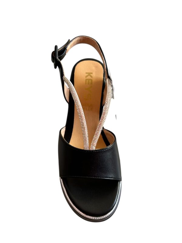 Sandalo Keys nero donna - immagine 2