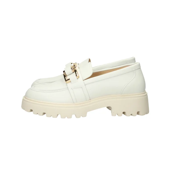 Mocassino Donna KEYS in pelle AVORIO - immagine 5