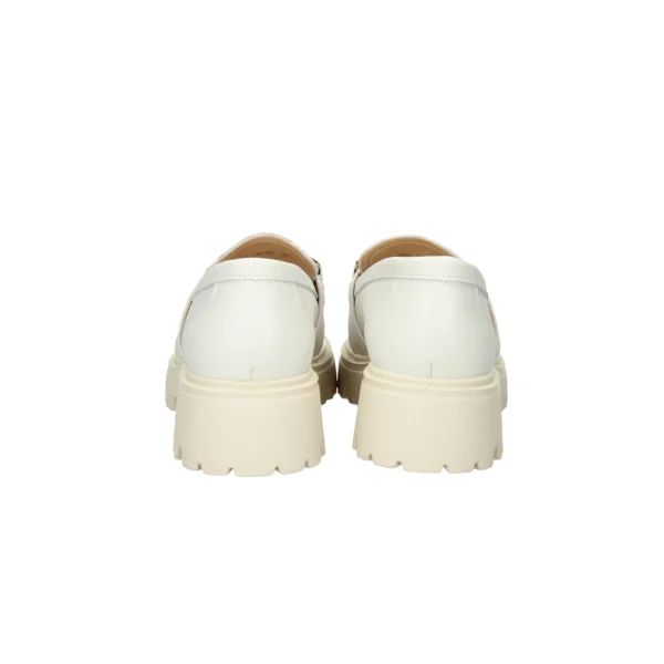 Mocassino Donna KEYS in pelle AVORIO - immagine 2