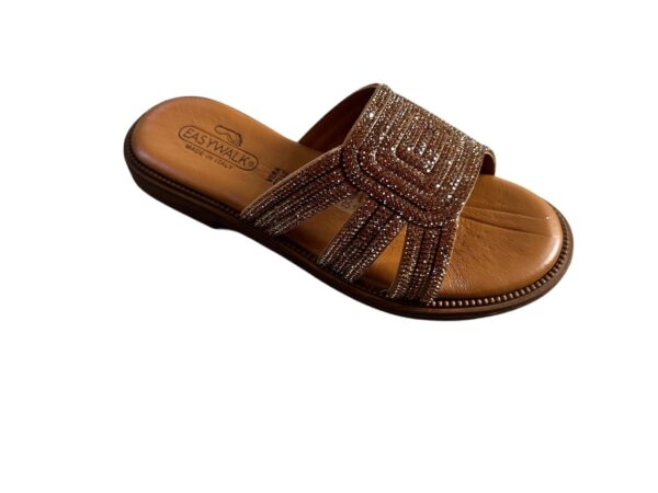 Sandali in pelle cuoio donna