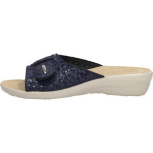SCARPA DONNA CIABATTA BLU
