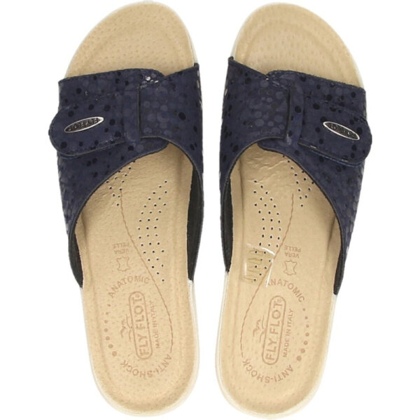 SCARPA DONNA CIABATTA BLU - immagine 2