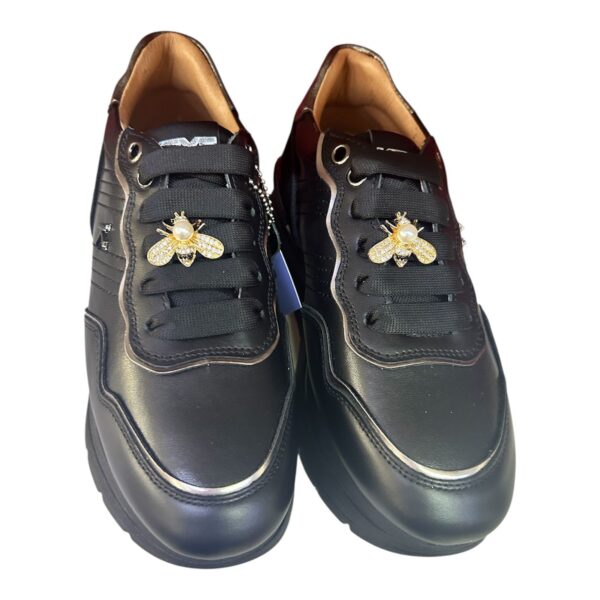 Sneackers KEYS  colore Nero - immagine 4