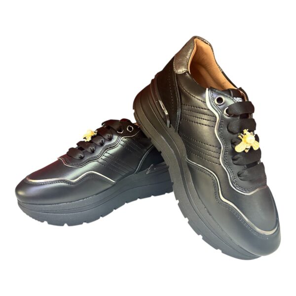 Sneackers KEYS  colore Nero - immagine 2