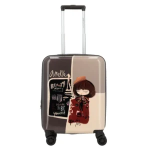 Anekke Viaje 4 ruote Carrello della cabina 55 cm con piega di espansione
