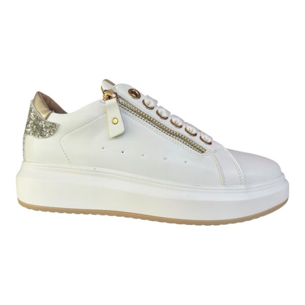 Sneackers colore white/platino