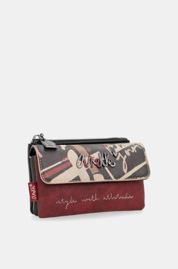 Portamonete con patta Parisian - immagine 2