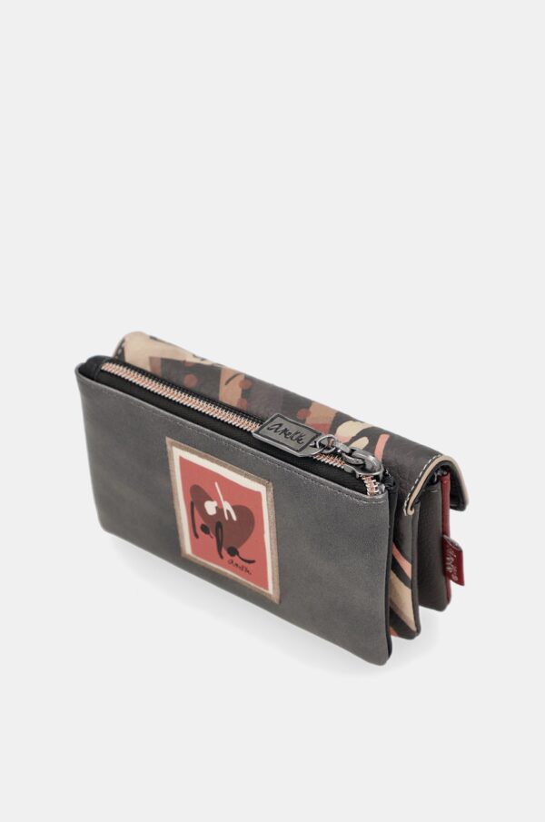 Portamonete con patta Parisian - immagine 5
