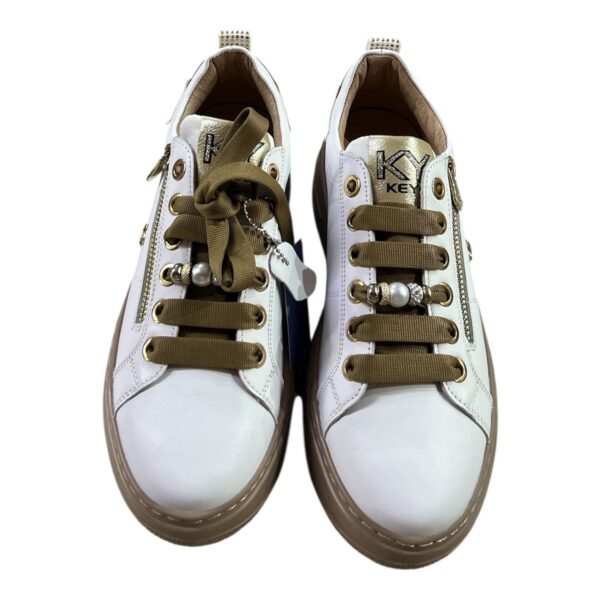 Sneackers  Keys white/platino - immagine 2