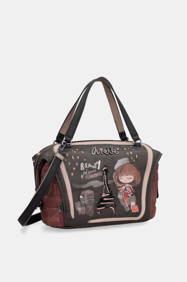 Borsa a mano con tracolla Mademoiselle - immagine 2