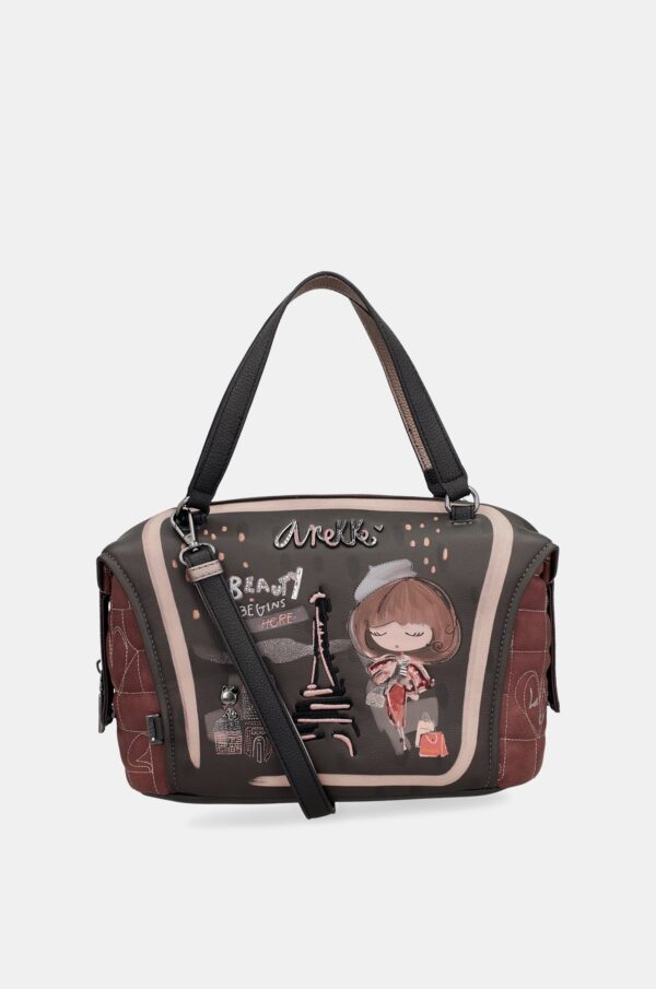 Borsa a mano con tracolla Mademoiselle - immagine 3