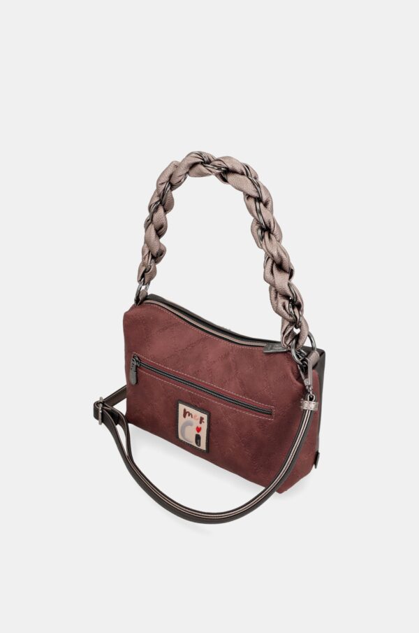 Borsa manico corto e tracolla Mademoiselle - immagine 12