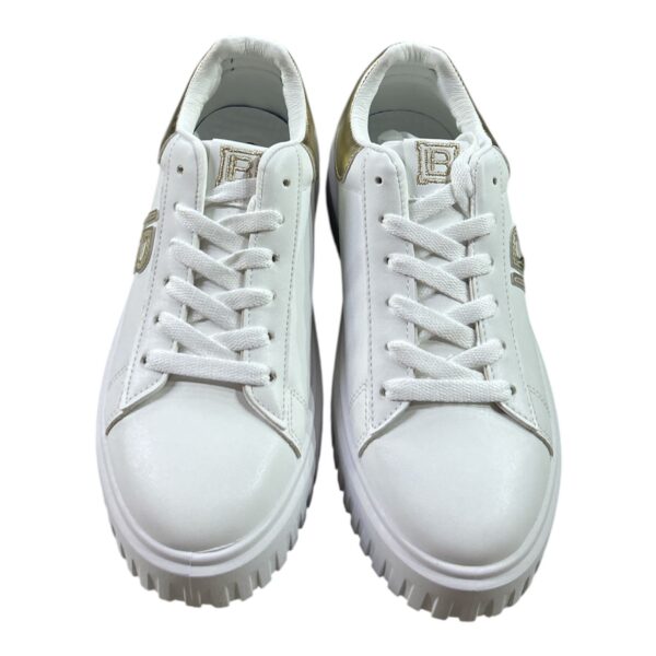 Sneakers Laura Biagiotti white /gold - immagine 3