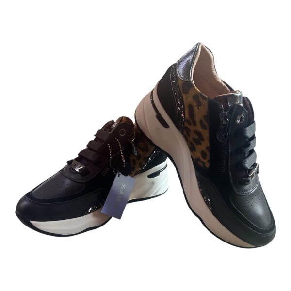 Sneackers  Keys black/beige/multicolor - immagine 3