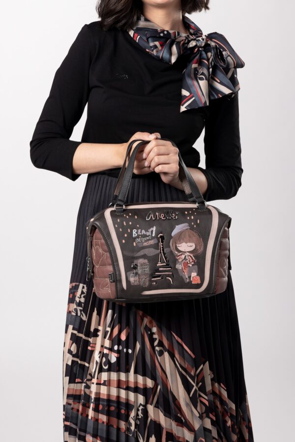Borsa a mano con tracolla Mademoiselle - immagine 10