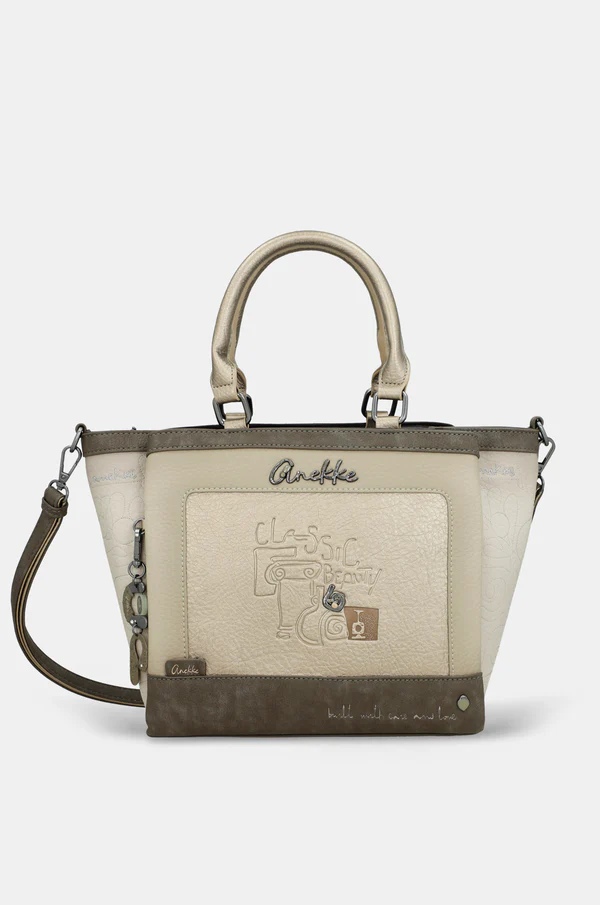 Borsa con manico corto Amphora