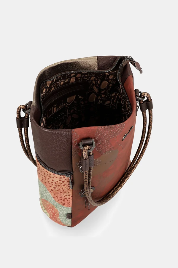 Borsa Grande Tote quadrata Odyssey - immagine 5